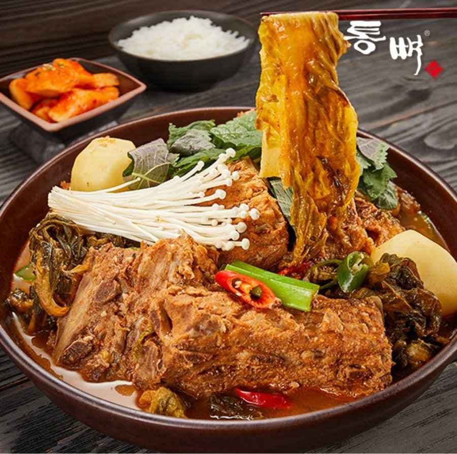우거지 감자탕 뼈해장국 1kg 2팩 (12,000원/무료)