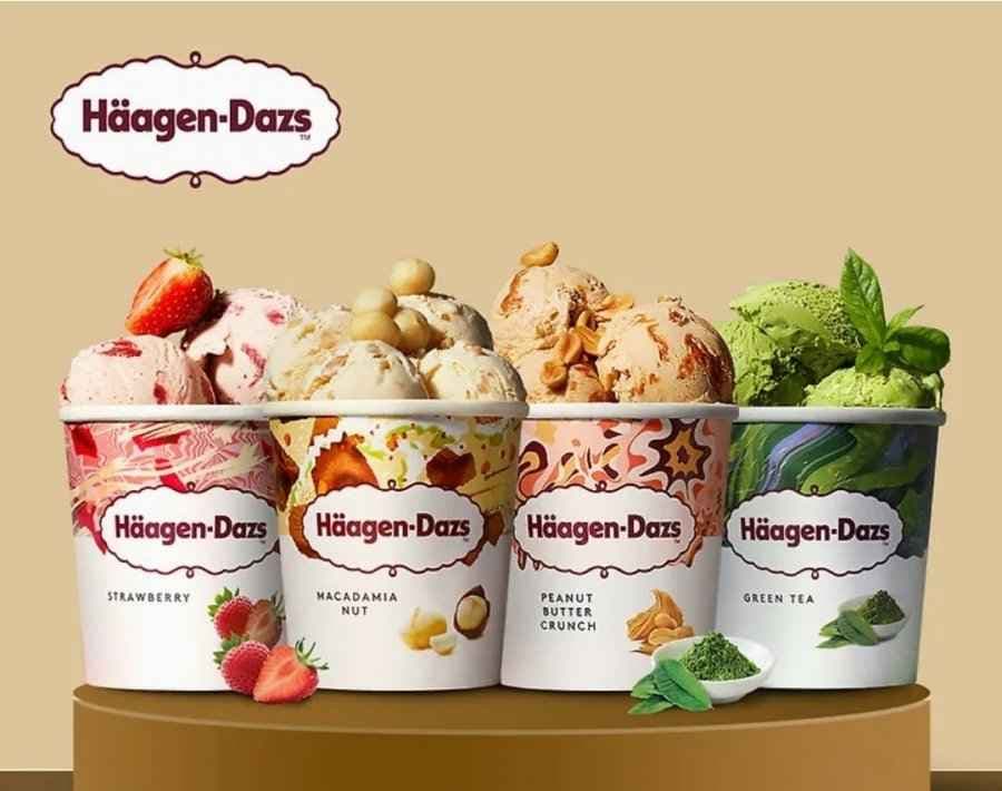 하겐다즈 파인트 아이스크림 6개 (파인트 3개 x 2세트)