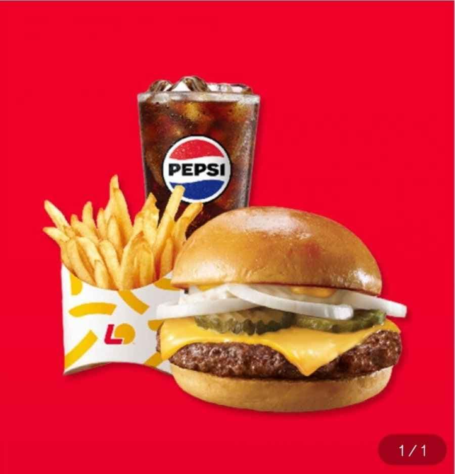 롯데리아 클래식치즈버거 세트 32% 할인 (5,200원/무배)