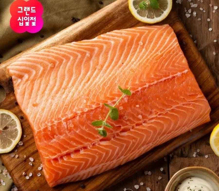딥스킨 생연어 1kg (29,340원/무료)