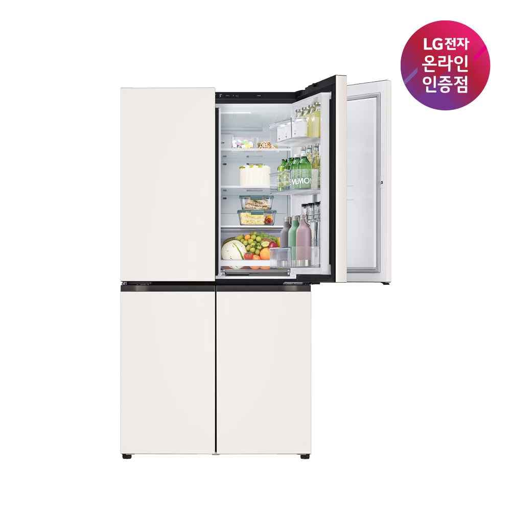 LG 디오스 오브제컬렉션 매직스페이스 냉장고 T875MEE111 1등급 870L 4도어