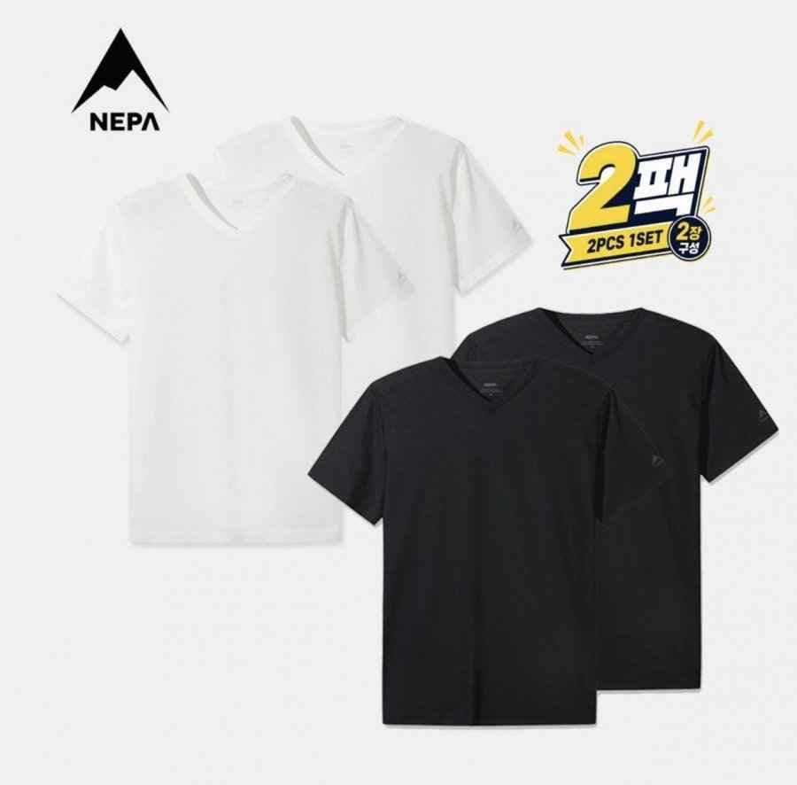 네파 기능성 냉감 아이스 쿨티셔츠 2Pack