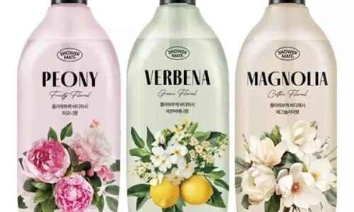 샤워메이트 매그놀리아 부케/버베나 부케/피오니 부케 바디워시 900ml 3개