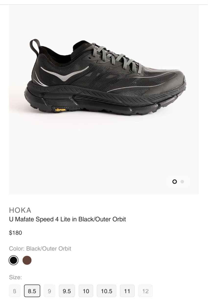 Hoka Mafate Speed 4 Lite