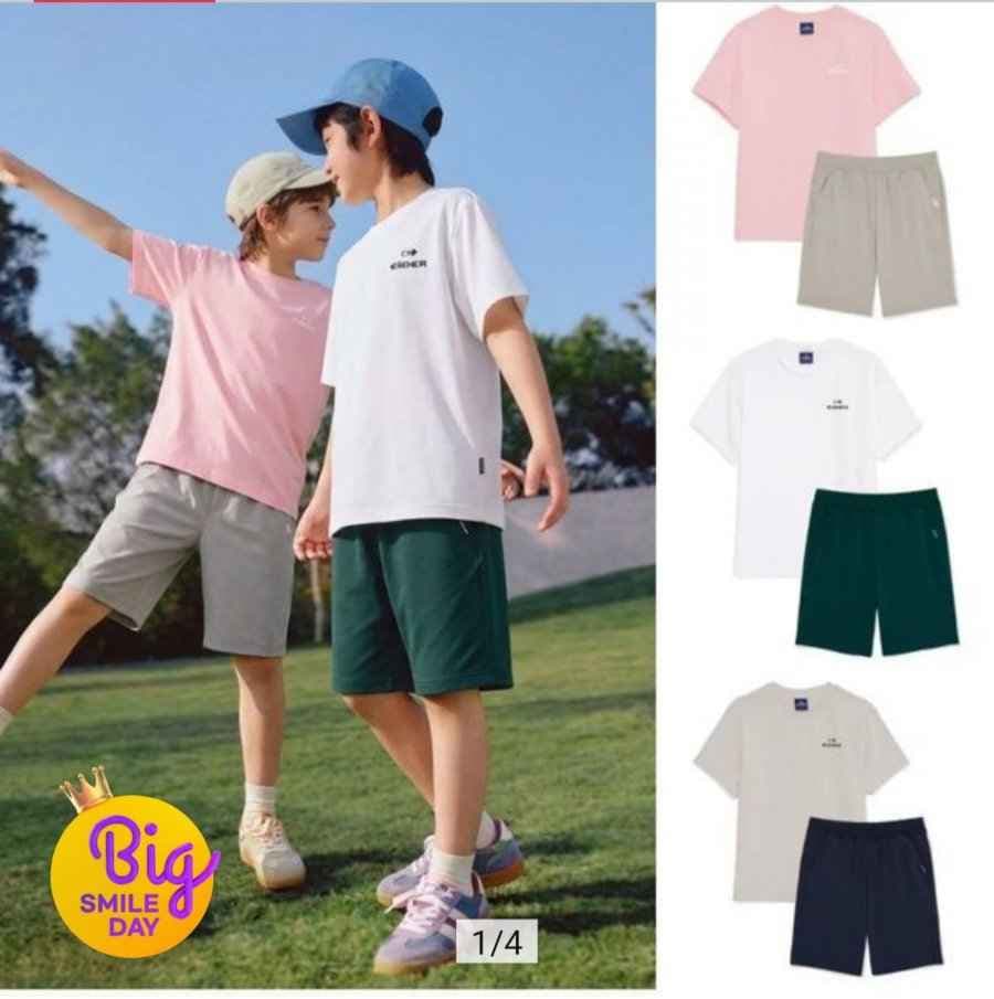 아이더 키즈 UNI 티+바지 세트 (27,890원/무료)