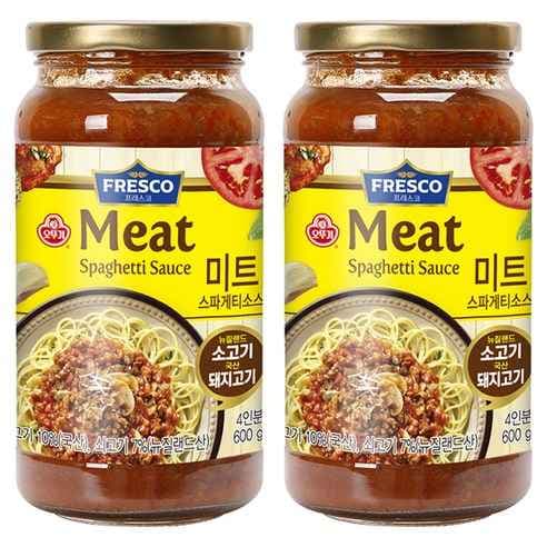 오뚜기 미트 스파게티소스 2개 6,320원
