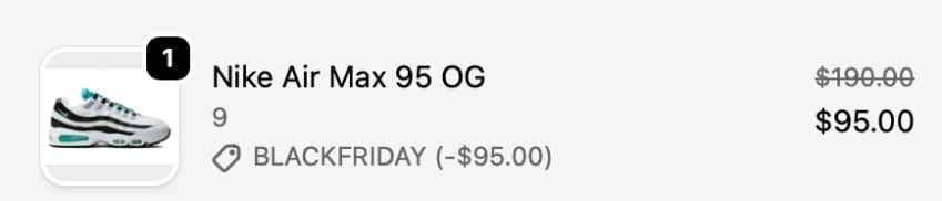 나이키 에어맥스 95 OG $95