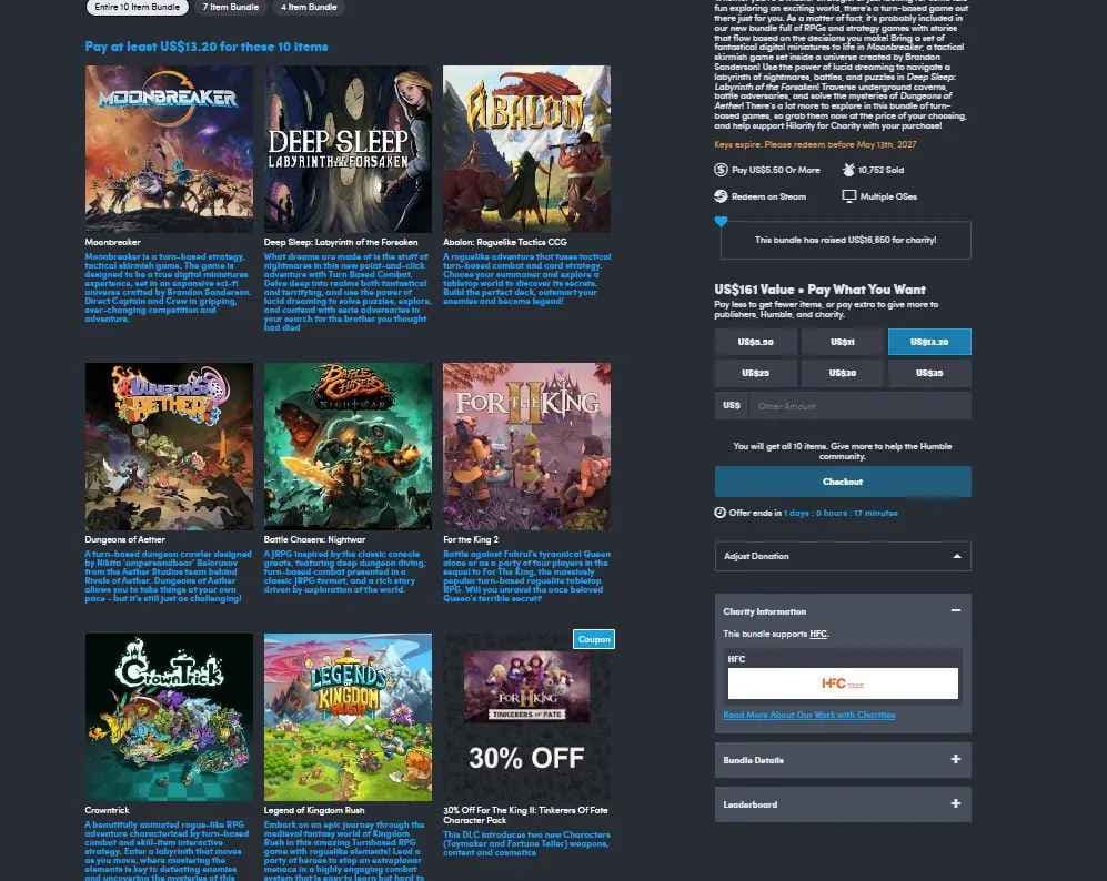 험블번들 턴베이스 번들 (Turn-based Bundle)